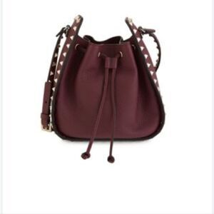 Valentino small rockstud drawsting bag